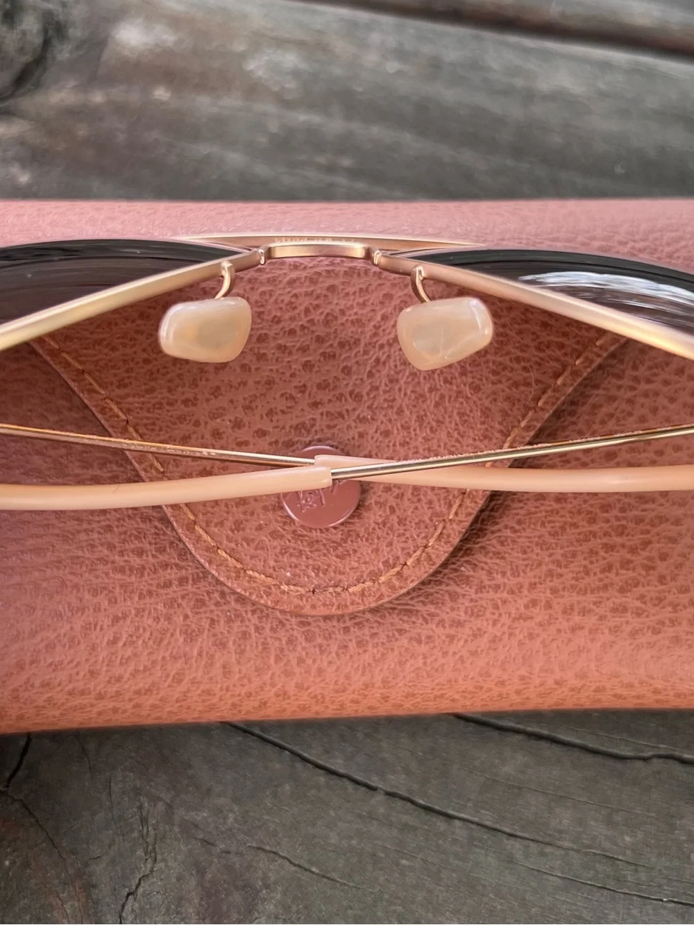 Ray-Ban rose gold